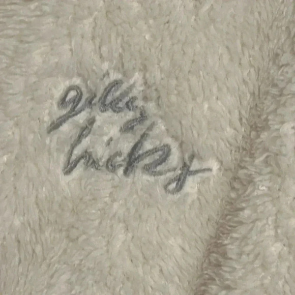 GILLY HICKS by HOLLISTER CO sleep/lounge bath robe M/LG ivory color (2pc bundle) - Picture 5 of 9